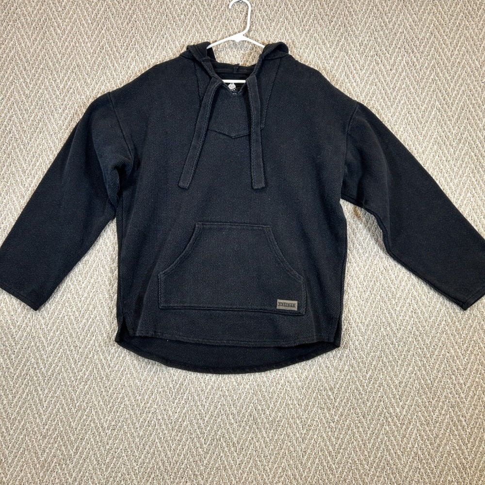 WRMFZY Hoodie Mens Large Black Pullover Made in USA